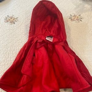Handmade Little Red Riding cape.